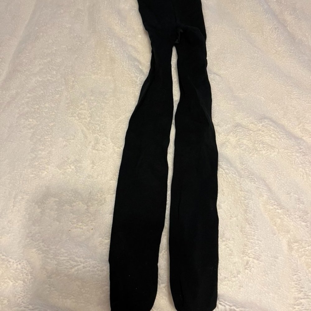 Girl's Black Tights